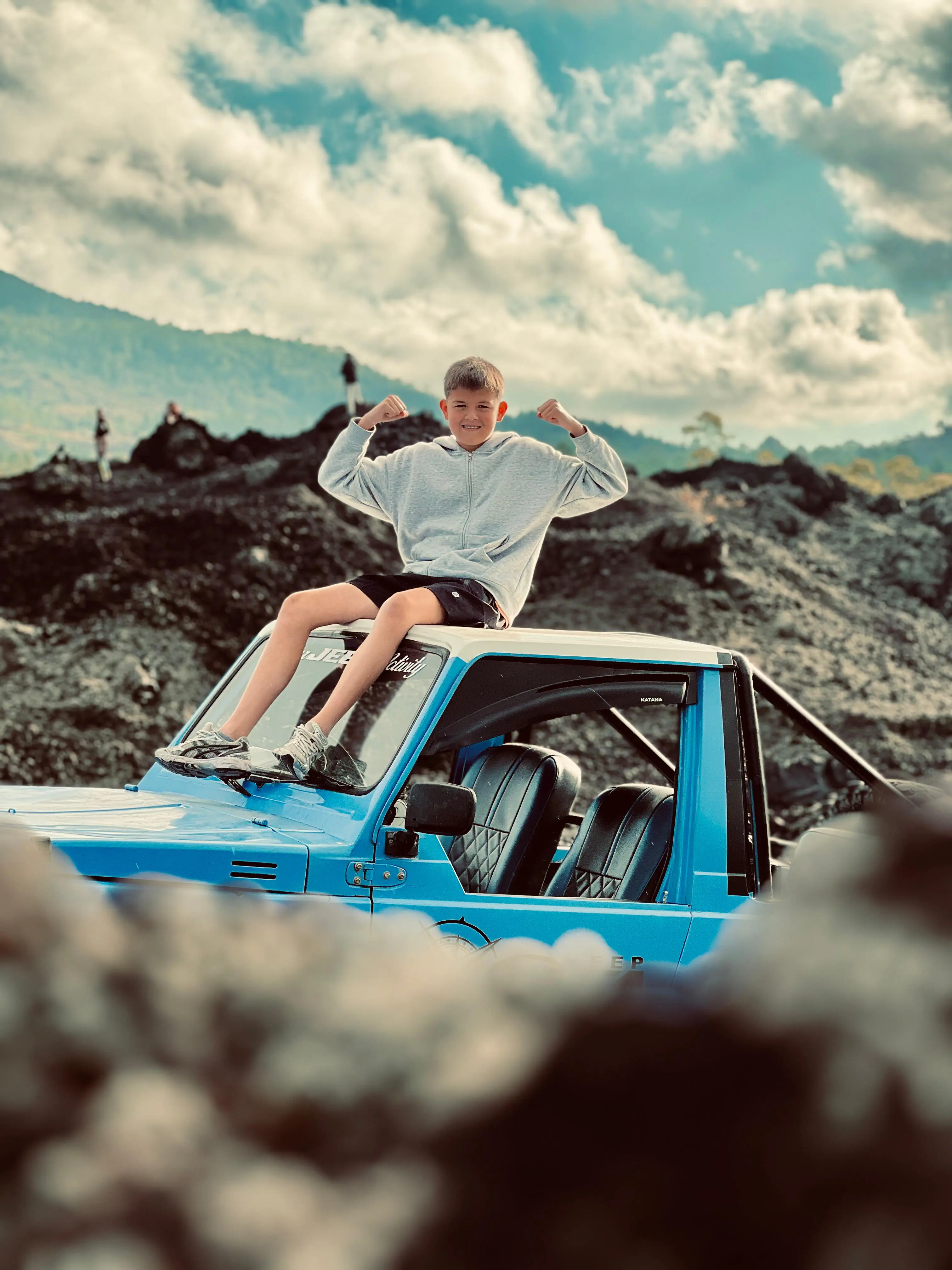 Mount Batur Black Lava Jeep Adventure